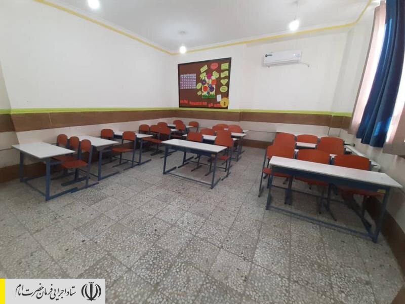 افتتاح مدرسه ۱۴ کلاسه برکت در شهرستان زهک