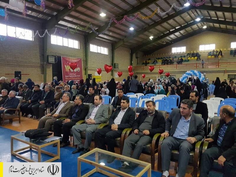 جشن اهدای ۱۲ هزارمین جهیزیه ستاد اجرایی فرمان امام به تازه عروس‌ها در اردبیل