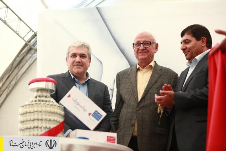 رونمایی از داروی استراتژیک برکسورف (درمان زجر تنفسی نوزادان) باحضور رییس ستاد اجرایی فرمان حضرت امام و معاون علمی رییس‌جمهور