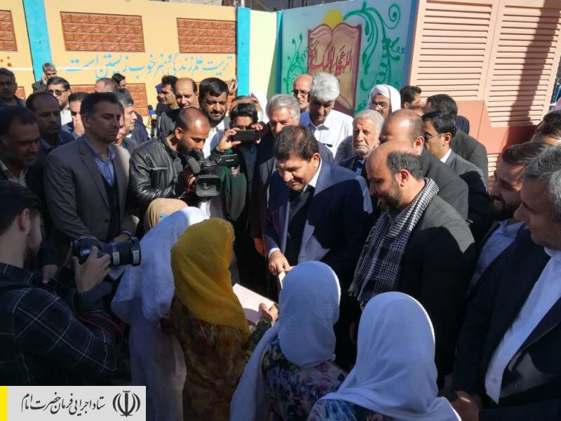 افتتاح ۴۱ مرکز سلامت و ۵ مدرسه احداث شده توسط ستاد اجرایی فرمان امام در سیستان و بلوچستان