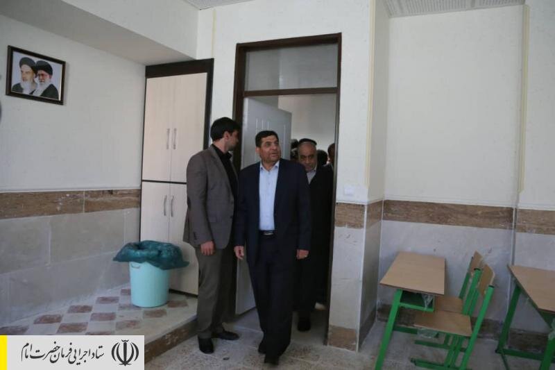 افتتاح مدرسه برکت نصر توسط رئیس ستاد اجرایی فرمان حضرت امام (ره)