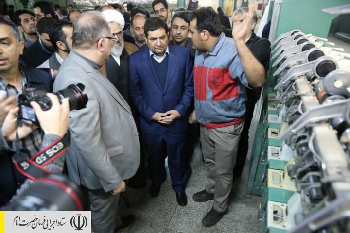 کارخانه بزرگ نساجی قائمشهر با سرمایه گذاری ۱۷۰میلیاردی ستاد اجرایی فرمان امام احیا شد