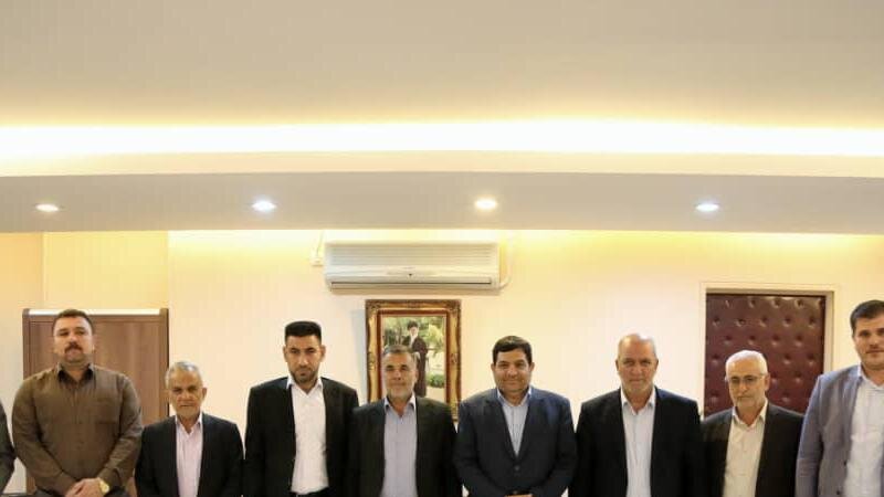 دیدار چند تن از نمایندگان پارلمان عراق و فرماندهان حشدالشعبی با رئیس ستاد اجرایی فرمان حضرت امام