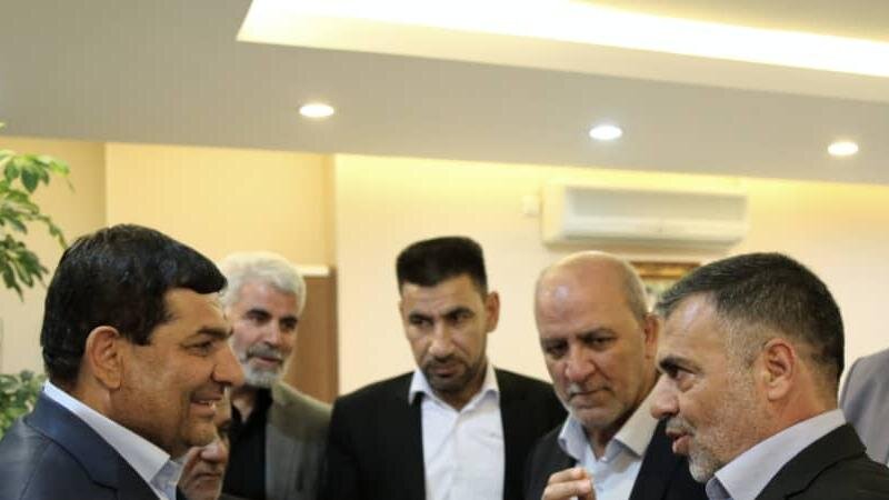 دیدار چند تن از نمایندگان پارلمان عراق و فرماندهان حشدالشعبی با رئیس ستاد اجرایی فرمان حضرت امام