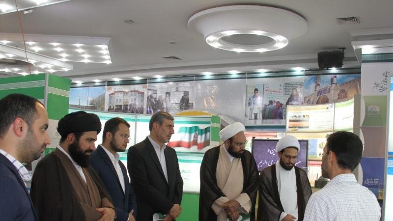 بازدید مسئولان ستاد رسیدگی به امور مساجد از نمایشگاه دائمی ستاد اجرایی فرمان حضرت امام (ره)