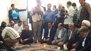 دیدار رییس ستاد اجرایی فرمان امام با خانواده شهدا و مردم نهبندان و سربیشه