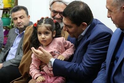 دیدار رئیس ستاد اجرایی فرمان حضرت امام (ره) با خانواده شهید بلباسی