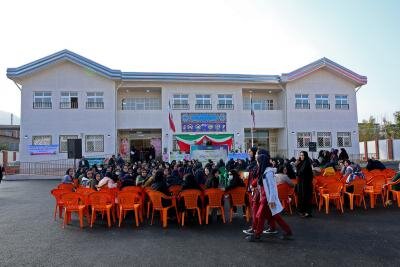 افتتاح مدرسه 9 کلاسه شهیدان حجازی شهرستان گلوگاه توسط ریاست ستاد اجرایی فرمان حضرت امام (ره)