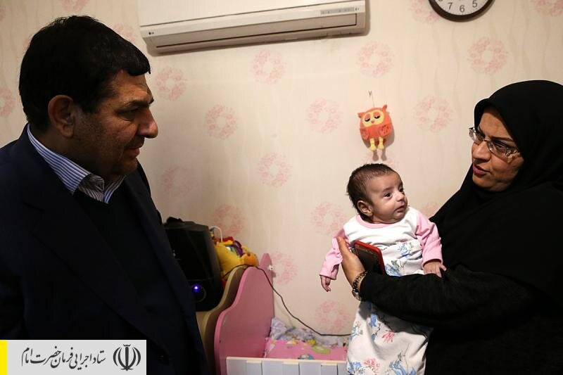 بازدید رئیس ستاد اجرایی فرمان حضرت امام (ره) از شیرخوارگاه و خانه نوباوگان شکوفه
