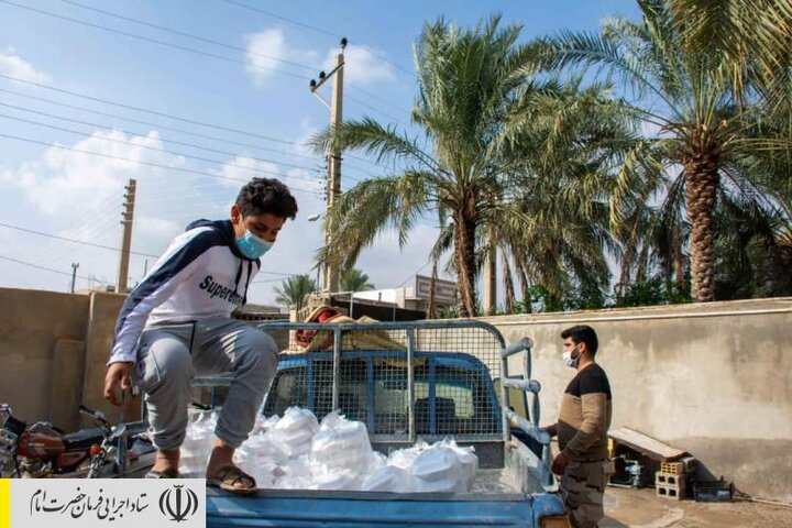 ارسال محموله‌های جدید مواد غذایی و اضطراری ستاد اجرایی فرمان امام به مناطق سیل زده بوشهر