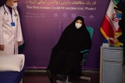 گفتگوی زنده بخش خبری ۲۱ شبکه یک سیما با طیبه مخبر، اولین دریافت کننده "واکسن ایرانی کرونا"