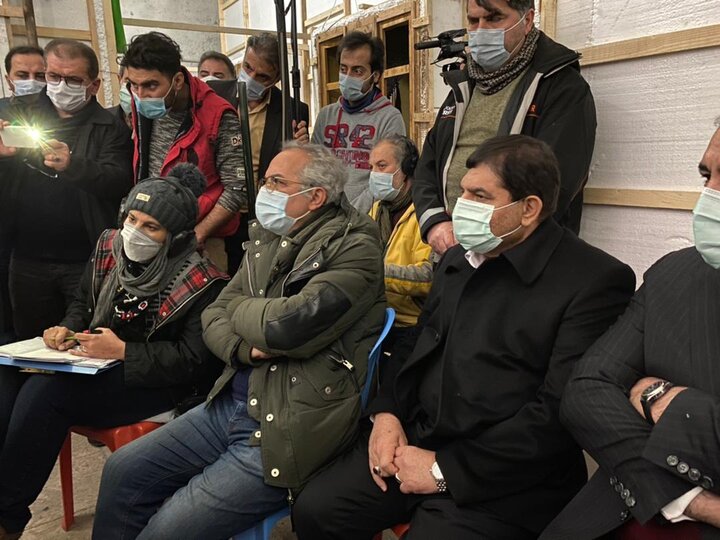 حضور رئیس ستاد اجرایی فرمان امام در پشت صحنه سریال فاخر سنجرخان 