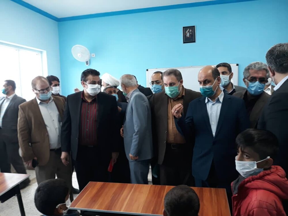 افتتاح پنجاه و ششمین مدرسه برکت در استان گلستان
