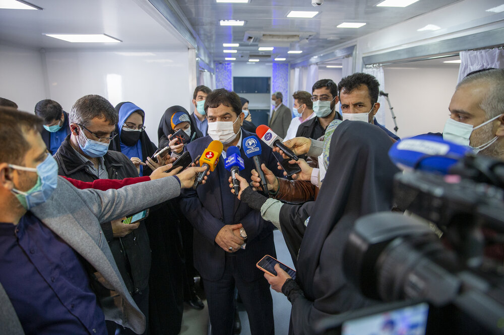 پخش زنده افتتاح بزرگترین بیمارستان سیار کشور توسط ستاد اجرایی فرمان امام در شبکه خبر