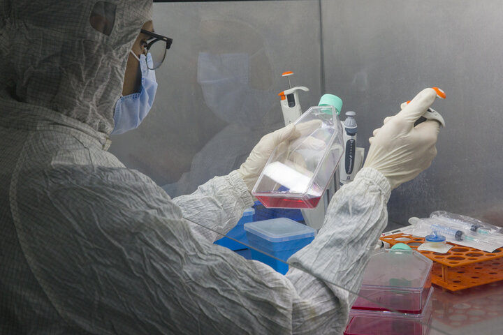 اولین تصاویر از خط تولید واکسن کووایران برکت