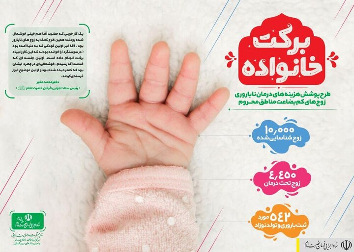 این بچه‌ها، زندگی ما را زنده کردند/ تولد ۸۰۰ نوزاد، هدیه طرح «برکت خانواده» برای زوج‌های نابارور روستایی