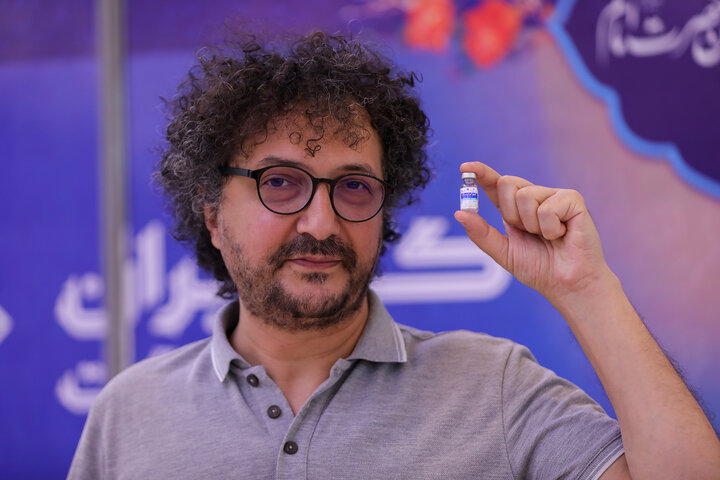 مهرداد نصرتی (آهنگساز) تزریق واکسن کوو ایران برکت ، فاز 3 مطالعات بالینی