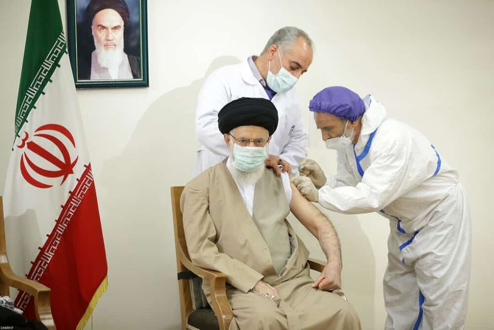فوری/ رهبر معظم انقلاب اسلامی دوز اول واکسن کوو ایران برکت را دریافت کردند
