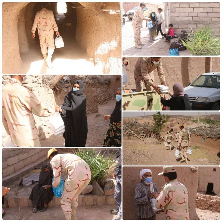 توزیع بیش از 5000 پرس غذای گرم در مناطق مرزی خراسان جنوبی