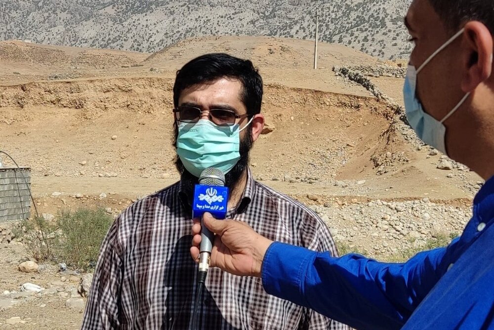 حضور نماینده رئیس ستاد اجرایی فرمان امام در مناطق زلزله‌زده اندیکا