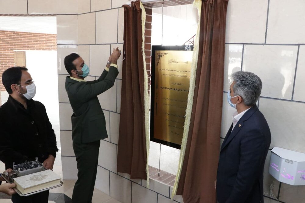 افتتاح خوابگاه دانشجویی ۲۱۶ نفره ۱۵ خرداد دانشکده بهداشت دامغان