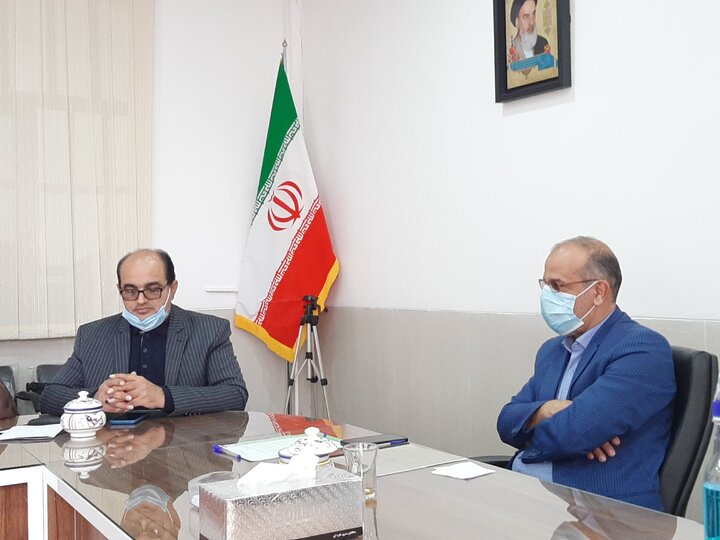 دیدار مدیرکل و معاون اجتماعی ستاد اجرایی فرمان امام(ره) با نماینده مردم میبد و تفت در مجلس شورای اسلامی