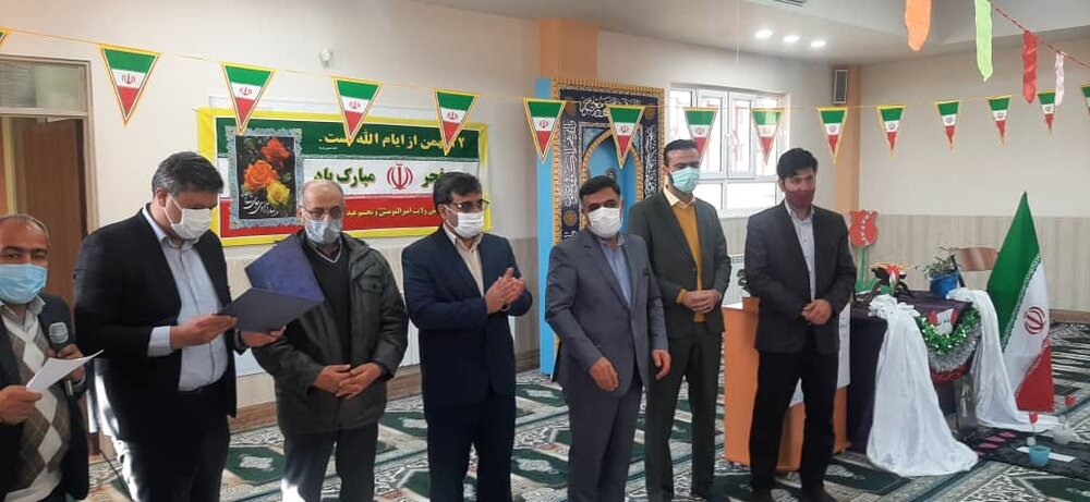 افتتاح مدرسه ۱۲ کلاسه برکت شهید سلیمانی در شهرک فدک شهرستان شاهرود