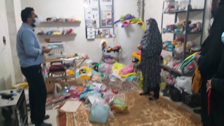 راه اندازی کارگاه تولید کتاب پارچه ای در شهر سی سخت