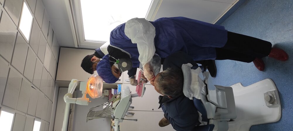 اجرای طرح لبخند احسان با هدف ارائه خدمات دندانپزشکی به مناطق کم شهرستان کلاله 