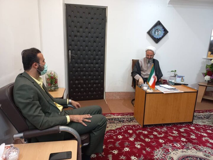 دیدار مدیرکل ستاد اجرایی فرمان امام با نماینده ولی فقیه در استان سمنان