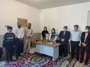 بازدید مدیرکل ستاد اجرایی فرمان امام ره استان بوشهر از محل استقرار واحد سیار فاز دوم لبخند احسان