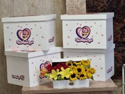 اهدای بسته های «لبخندمادری» به خانواده چهارقلوهای کرجی
