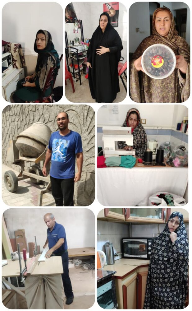 گزارش تسهیلگران وامهای اشتغالزایی خرد بنیاد برکت درشهرستان بوشهر