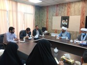 جلسه مسئولان خانه احسان استان البرز با مسئول قرارگاه تحول و توانمندسازی