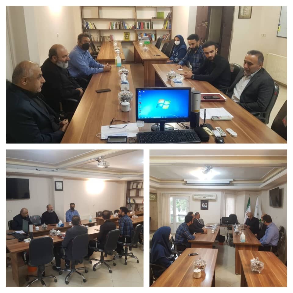 جلسه توجیهی و ارایه گزارش اعضای طرح جهش تولید در دیمزار های استان گلستان با مدیرکل جدید ستاد