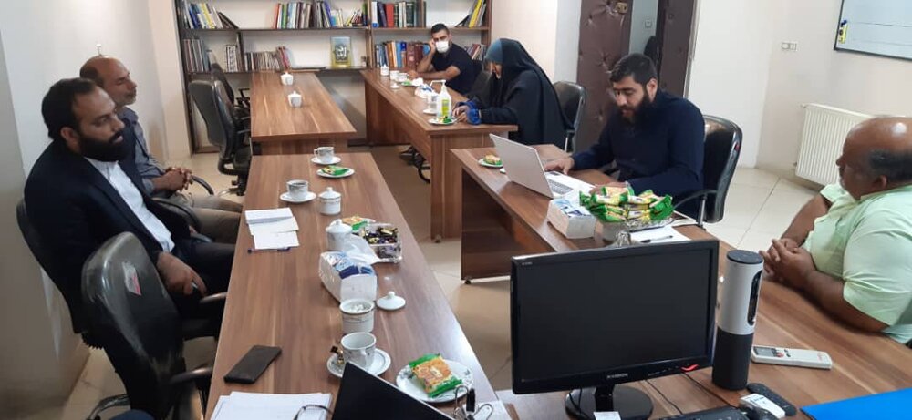 جلسه هم اندیشی و هم افزایی مسئولین ۴ خانه احسان شهرستان گرگان با شهرداری گرگان 