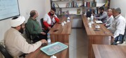 جلسه هم اندیشی و هم افزایی با هلال احمر استان گلستان