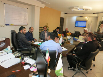 دیدار مدیر کل ستاد اجرایی حضرت امام (ره) اصفهان با مدیرکل امور استان های ستاد