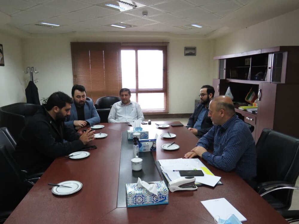 دیدار مدیرکل ستاد اجرایی فرمان حضرت امام (ره) گیلان با مسئول قرارگاه عدالت آموزشی بنیاد احسان کشور