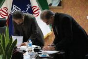 گزارش تصویری از امضای تفاهم نامه میان ستاد اجرایی و دانشگاه علوم پزشکی استان مازندران
