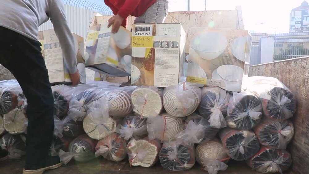 تیزر اهدای 31 سری لوازم خانگی به سیل زدگان شهرستان چالوس