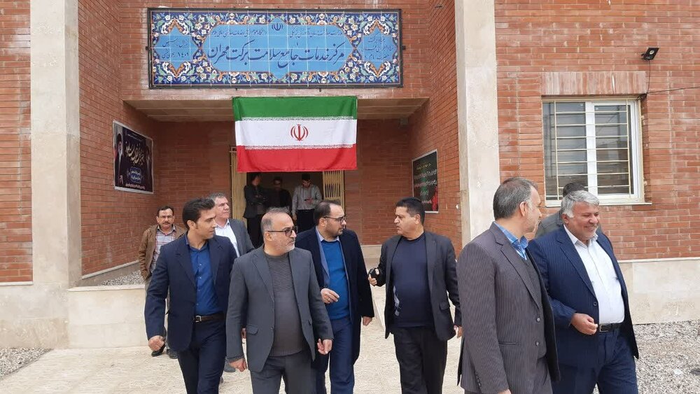 افتتاح مرکز خدمات جامع سلامت بنیاد برکت شهرستان مرزی مهران 