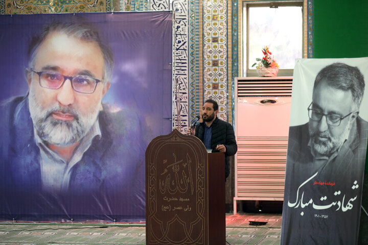 مراسم یادبود مرحوم اسماعیل احمدی