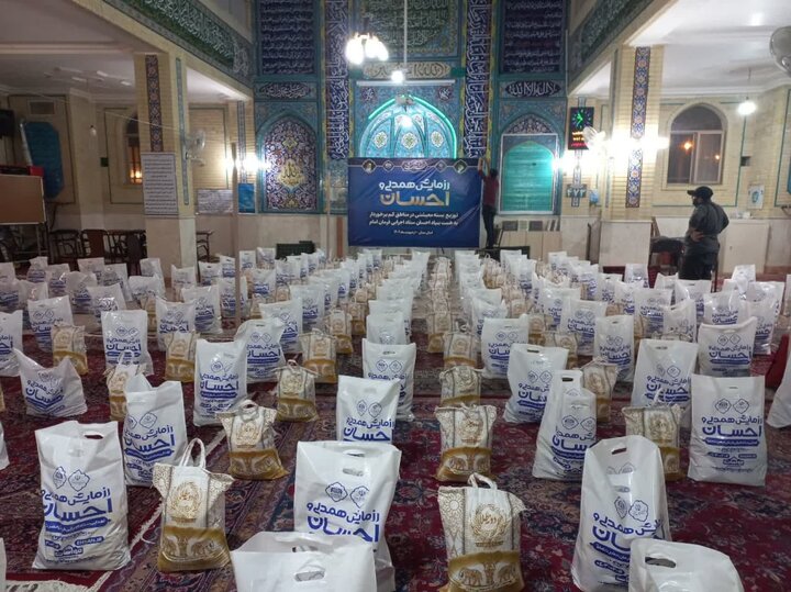 مرحله دهم رزمایش همدلی و احسان در استان سمنان برگزار شد