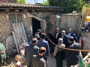 برنامه خانه احسان کوی انجیراب شهرستان گرگان جهت بازسازی 2 خانه مددجو
