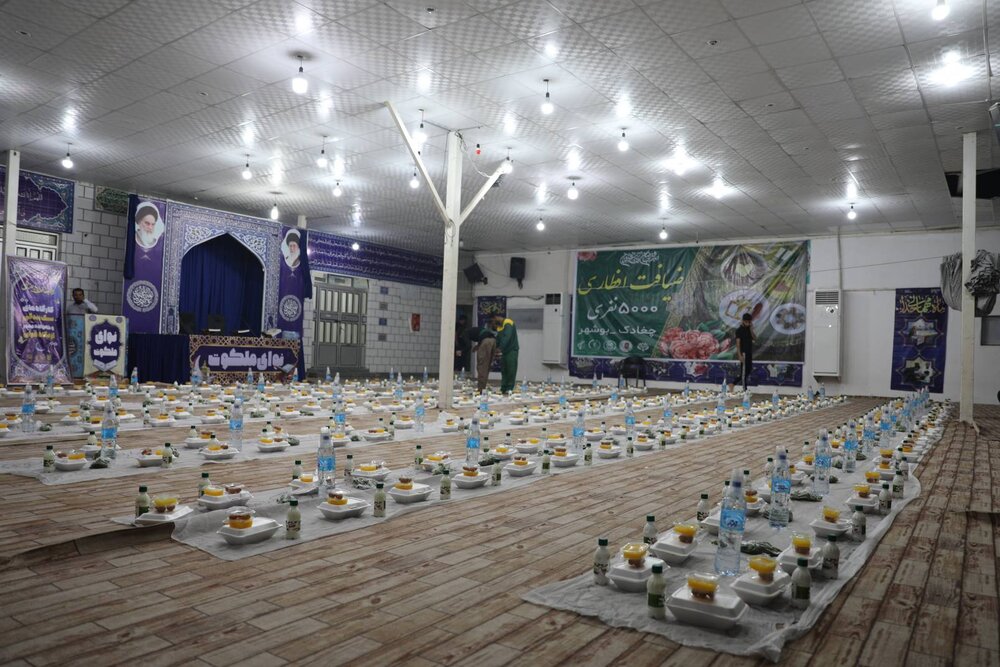 گزارش_تصویری 
ضیافت افطاری ویژه نیازمندان شهر چغادک