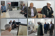 دیدار مدیرکل ستاد اجرایی فرمان امام(ره) لرستان با خانواده دو شهید + عکس