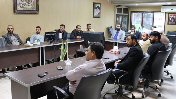 جلسه با مسئولین خانه احسان محلات کم برخوردار استان مازندران