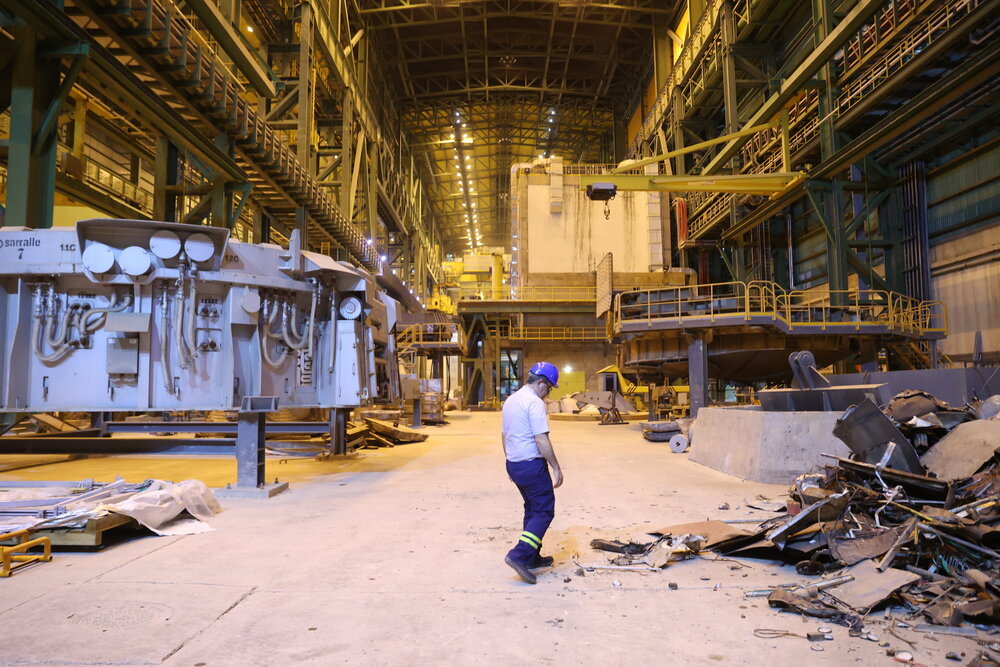 بازدید از کارخانه فولاد شهید جهان آرا اروند