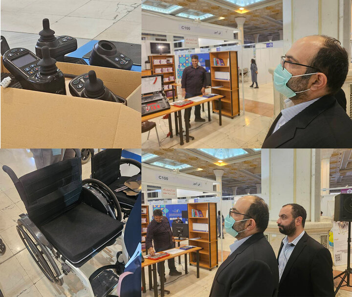 بازدید مدیرعامل و معاونین بنیاد 15 خرداد از نمایشگاه "آبادایران"